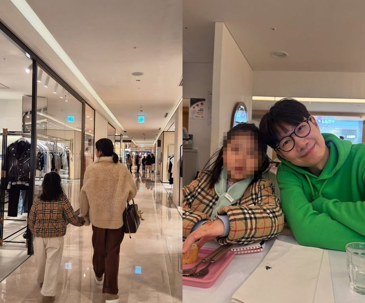 [서울=뉴시스] 아나운서 출신 방송인 정다은이 화목한 가정을 자랑했다. (사진=인스타그램) *재판매 및 DB 금지