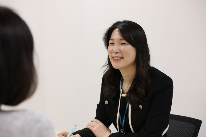 [울산=뉴시스] 박수지 기자 = 울산대병원 김희정 간호사. (사진=울산대병원 제공) 2025.02.07. photo@newsis.com *재판매 및 DB 금지