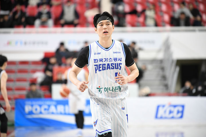 [서울=뉴시스] 프로농구 대구 한국가스공사의 전현우. (사진=KBL 제공) *재판매 및 DB 금지