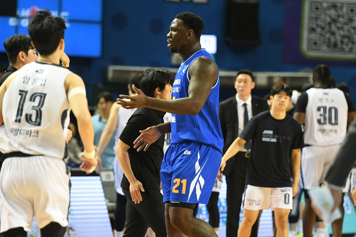 [서울=뉴시스] 프로농구 서울 삼성의 코피 코번. (사진=KBL 제공) *재판매 및 DB 금지