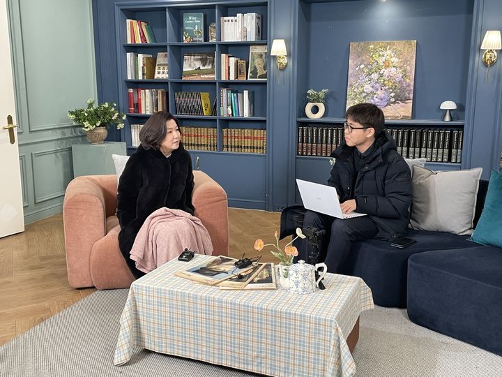 [서울=뉴시스] 코미디언 이성미, 전재경 기자. (사진=이성미 측 제공) 2025.02.10. photo@newsis.com  *재판매 및 DB 금지