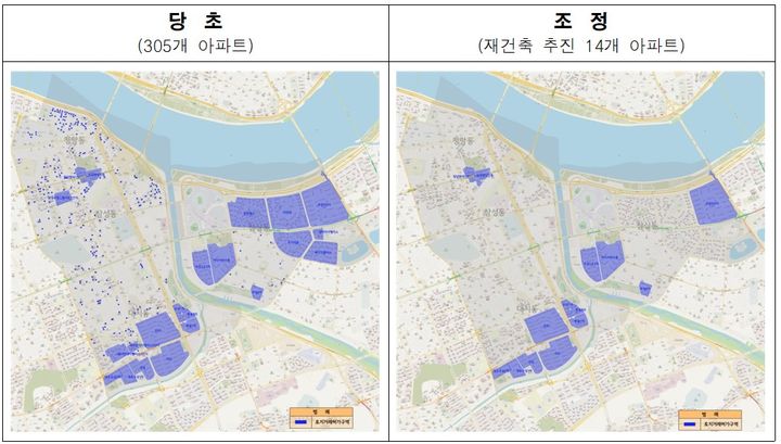 [서울=뉴시스] 국제교류복합지구 허가구역 조정 현황. 2025.02.12 (사진 제공=서울시) photo@newsis.com *재판매 및 DB 금지