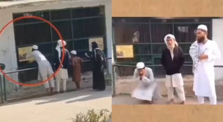 [서울=뉴시스] 인도 동물원에서 한 남성이 원숭이를 유인한 뒤 구타와 폭력 등 학대 사건이 발생해 논란이 일고 있다. (사진= 프리프레스저널 ) 2025.02.13. photo@newsis.com *재판매 및 DB 금지