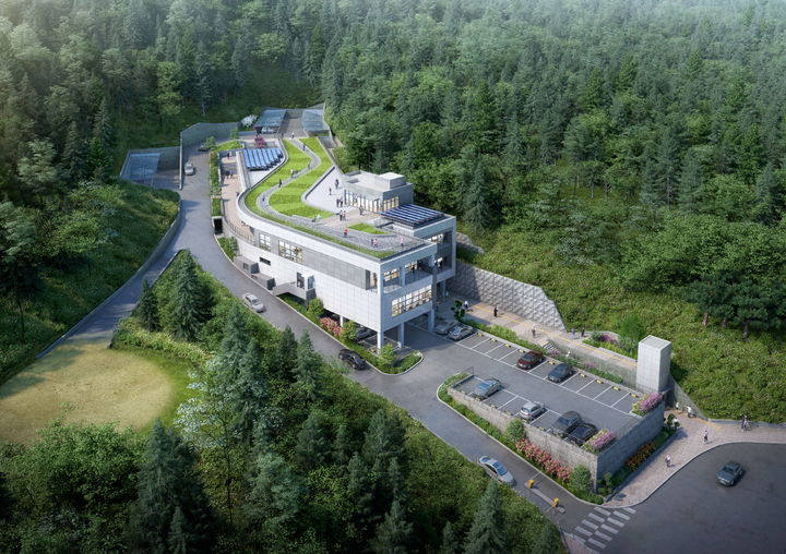 [서천=뉴시스] 서천군 생활체육관 조감도. *재판매 및 DB 금지