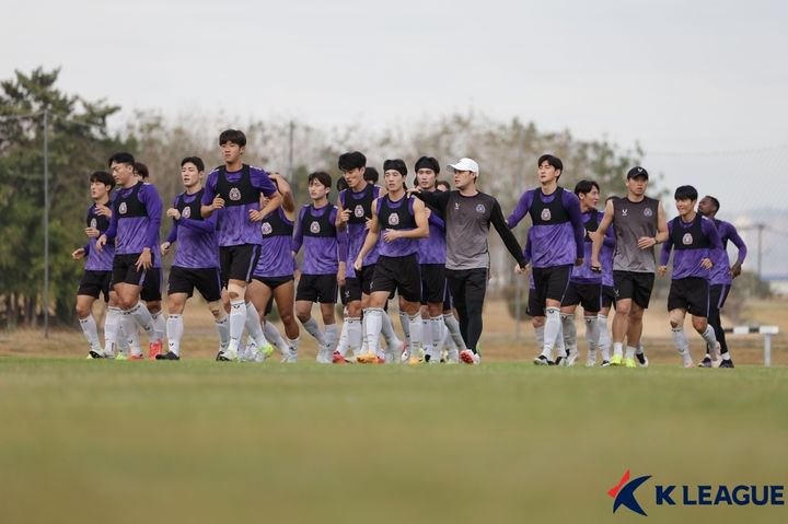 [서울=뉴시스] 프로축구 K리그1의 FC안양. (사진=한국프로축구연맹 제공) *재판매 및 DB 금지