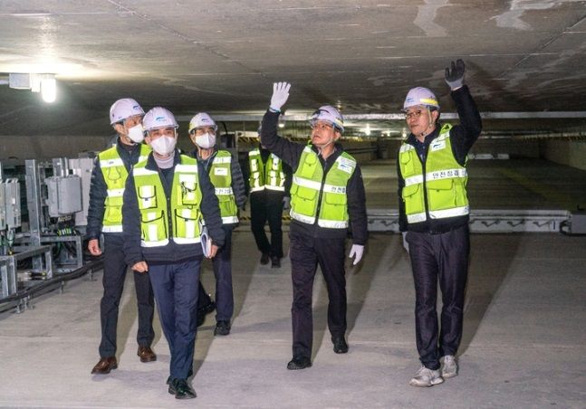 [서울=뉴시스] 도로시설물 지하차도 점검.