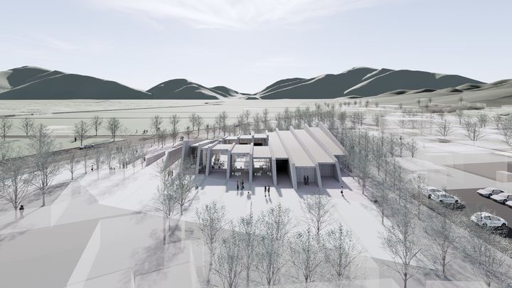 [합천=뉴시스] 합천운석충돌구 거점센터 조감도. (사진=뉴시스 DB). photo@newsis.com *재판매 및 DB 금지