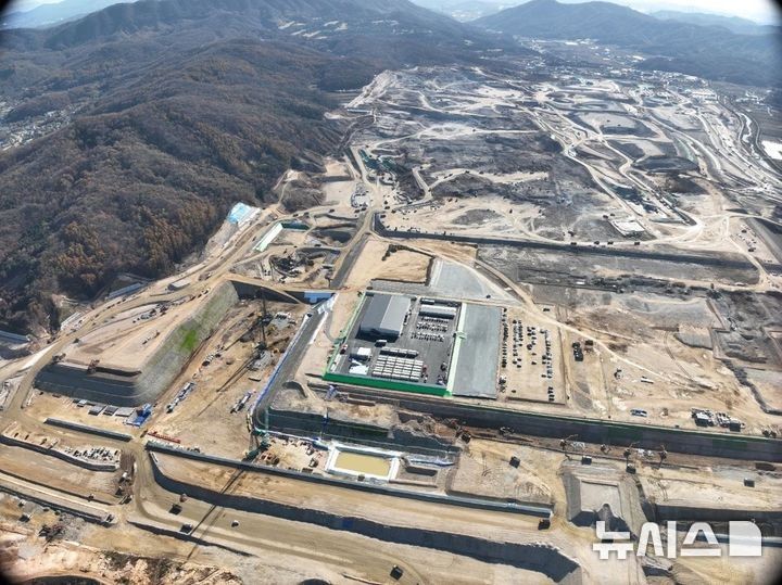 [용인=뉴시스] 용인반도체일반산업단지 공사현장. (사진=용인시 제공) 2025.02.14. photo@newsis.com