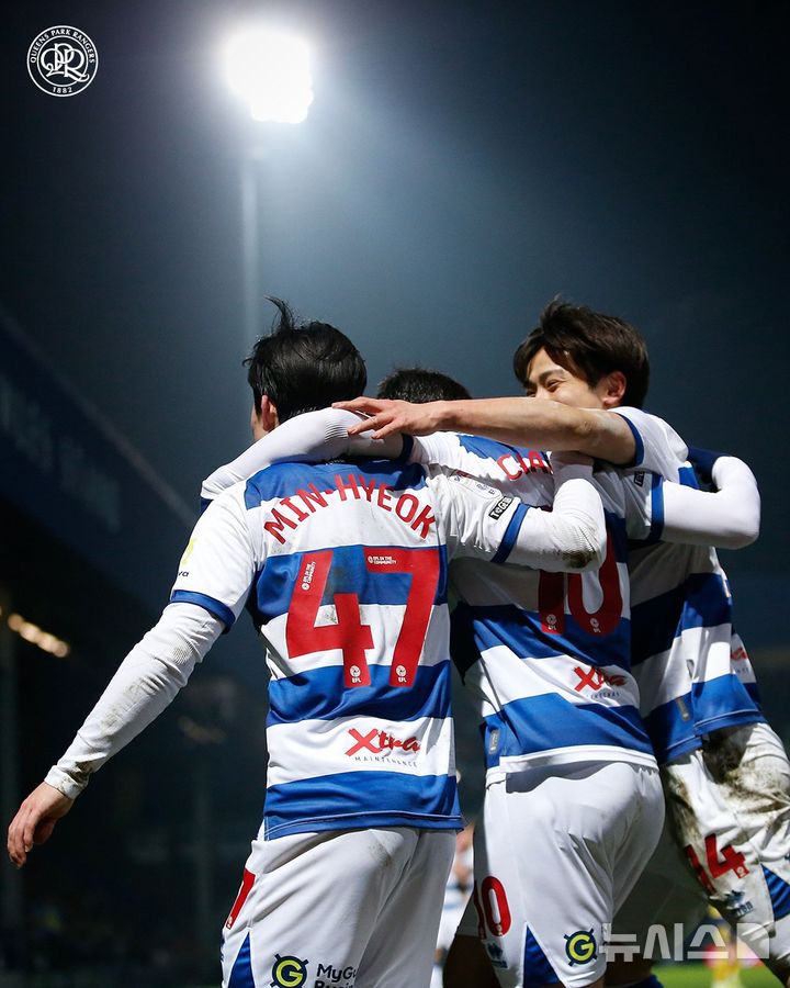 [서울=뉴시스] 잉글랜드 프로축구 챔피언십(2부 리그) 퀸스 파크 레인저스(QPR)의 양민혁. (사진=QPR SNS 캡처) *재판매 및 DB 금지