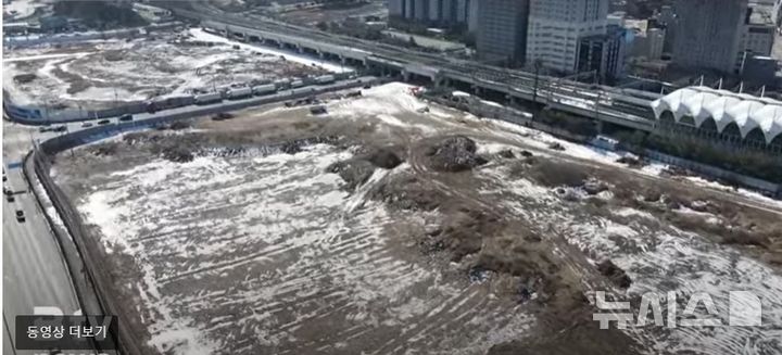[시흥=뉴시스] 개발부지 현장 전경. 