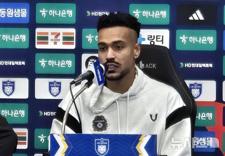 [울산=뉴시스] 하근수 기자= 프로축구 K리그1 FC안양의 모따. 2025. 2. 16. hatriker22@newsis.com