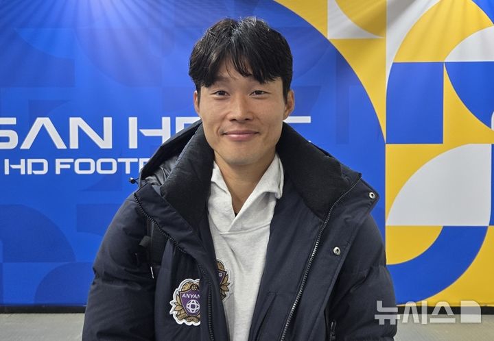 [울산=뉴시스] 하근수 기자= 프로축구 K리그1 FC안양의 이창용. 2025. 2. 16. hatriker22@newsis.com