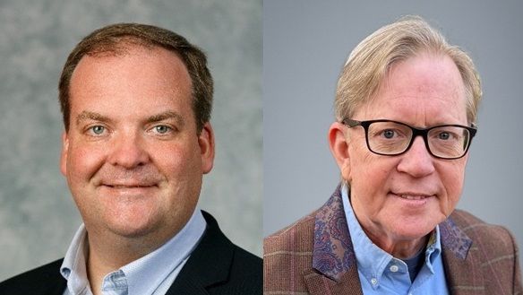 [서울=뉴시스] SK바이오팜은 SK라이프사이언스랩스가 생물학 부문 책임자로 라이언 크루거 박사(왼쪽)를, 화학 부문 책임자로 스티븐 나이트 박사(오른쪽)를 영입했다고 17일 밝혔다. (사진=SK바이오팜 제공) 2025.02.17. photo@newsis.com *재판매 및 DB 금지