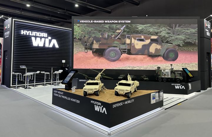 [서울=뉴시스] 현대위아 IDEX 2025에서 모빌리티 기반 화포체계 대거 공개. (사진=현대위아 제공) 2025.02.17 photo@newsis.com *재판매 및 DB 금지