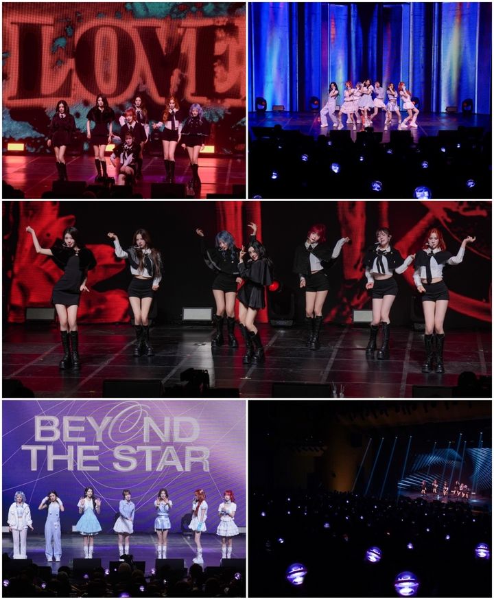 [서울=뉴시스] 그룹 '케플러'(Kep1er)가 지난 15~16일 서울 성신여대 운정그린캠퍼스 대강당에서 개최한 첫 번째 팬콘 투어 '2025 케플러 팬콘 투어 '비욘드 더 스타'(2025 Kep1er FAN-CON TOUR 'BEYOND THE STAR')'를 성료했다. (사진=클럽엔터테인먼트 제공) 2024.02.17. photo@newsis.com *재판매 및 DB 금지