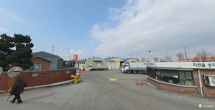[서울=뉴시스] 충남 아산시 온천동에 있는 국일제지 아산공장 모습. (사진=카카오지도 갈무리) 2025.02.17 photo@newsis.com *재판매 및 DB 금지