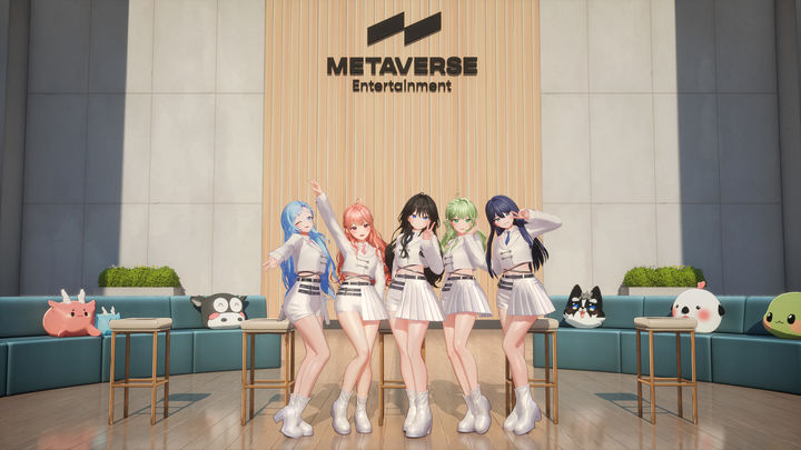 메타버스엔터, 버추얼 아이돌 '프리즈 브이' 공개