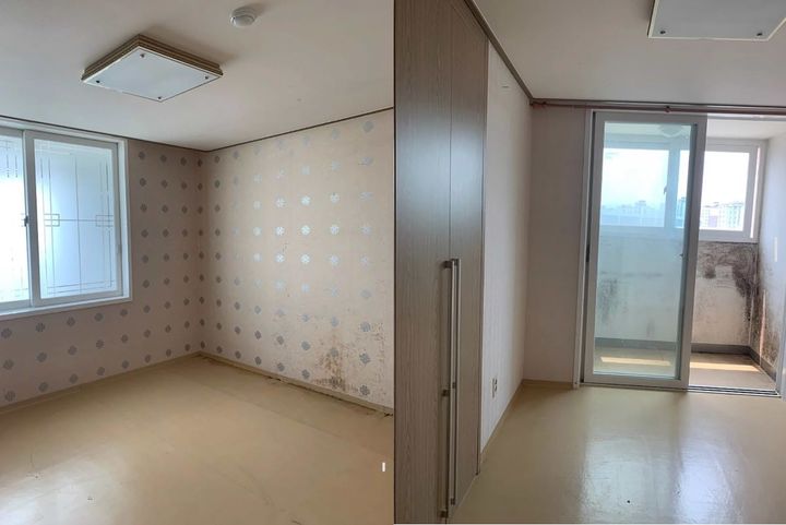 [서울=뉴시스] A씨가 올린 첫 번째 집.(사진=온라인 커뮤니티 갈무리) *재판매 및 DB 금지