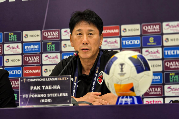 [서울=뉴시스] 프로축구 K리그1 포항 스틸러스의 박태하 감독. (사진=포항 스틸러스 제공) *재판매 및 DB 금지
