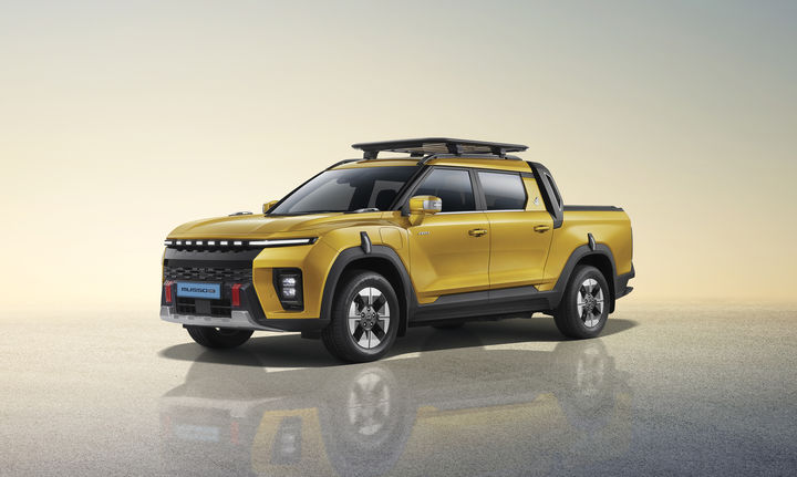 [서울=뉴시스] KG모빌리티(KGM)가 '무쏘 전기차(EV)'의 판매가격을 18일 공개했다. (사진=KGM 제공) photo@newsis.com *재판매 및 DB 금지