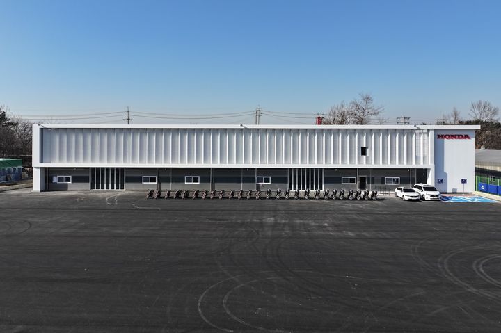 [서울=뉴시스] 국내 최대 규모 모터사이클 안전운전교육 전문기관인 '혼다 에듀케이션 센터' (사진=혼다코리아) photo@newsis.com *재판매 및 DB 금지