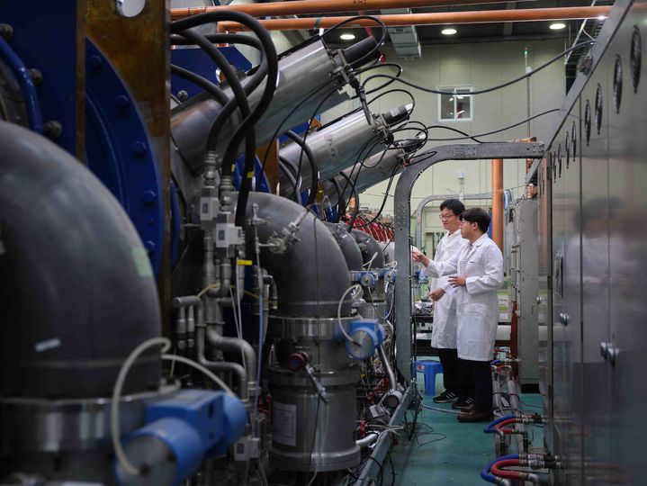 [대전=뉴시스] 한국원자력연구원 핵물리응용연구부가 KAHIF를 이용해 국내 최초로 철 이온 조사서비스에 들어간다.(사진=원자력연구원 제공) *재판매 및 DB 금지