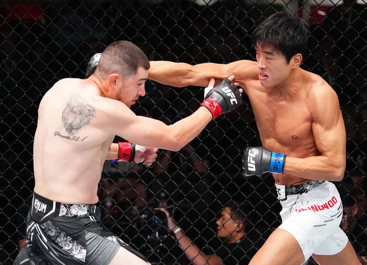 [서울=뉴시스] UFC 파이터 최승우. (사진=UFC 제공) *재판매 및 DB 금지