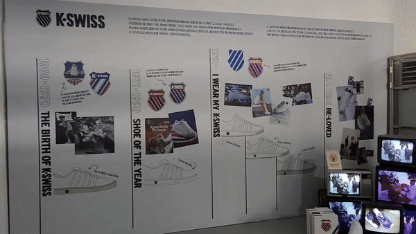 [서울=뉴시스] 이주혜 기자 = 19일 서울 성동구 어브 스튜디오에서 케이스위스가 진행하는 팝업스토어 '클래식 VN 하우스(CLASSIC VN HOUSE)'의 모습. 2025. 02. 19. *재판매 및 DB 금지