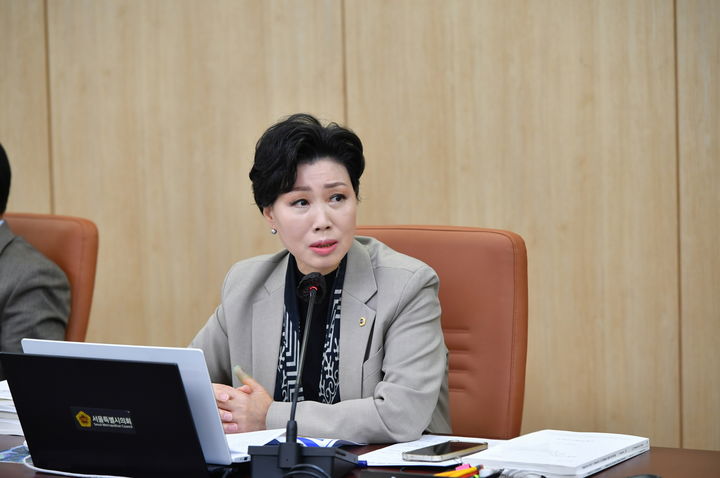 [서울=뉴시스] 최재란 서울시의원. 2025.02.19. (사진=서울시의회 제공) *재판매 및 DB 금지