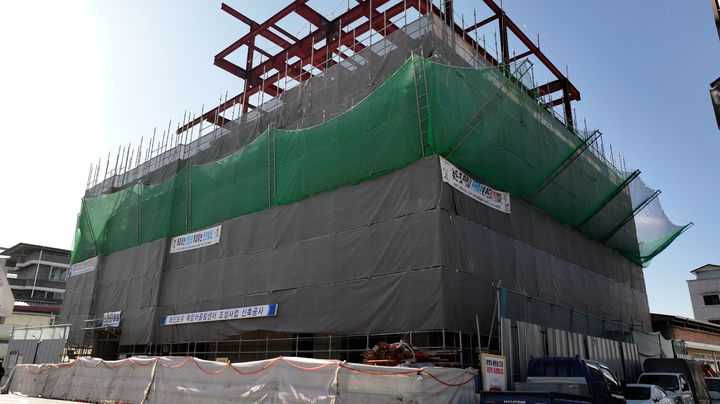 영동 레인보우 어울림센터 신축공사 현장 *재판매 및 DB 금지