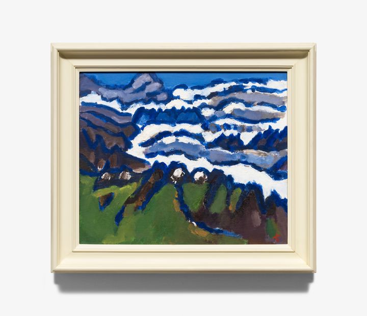  박고석, 외설악, 1984, 캔버스에 유채, 60.6 x 72.7 cm *재판매 및 DB 금지