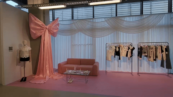 [서울=뉴시스] 이주혜 기자 = 21일 서울 성동구 무신사 테라스 성수에서 열린 '넥스트 인 패션' 팝업에 '포어링(FORUSRING)'의 제품들이 전시돼 있다. 2025.02.21. *재판매 및 DB 금지