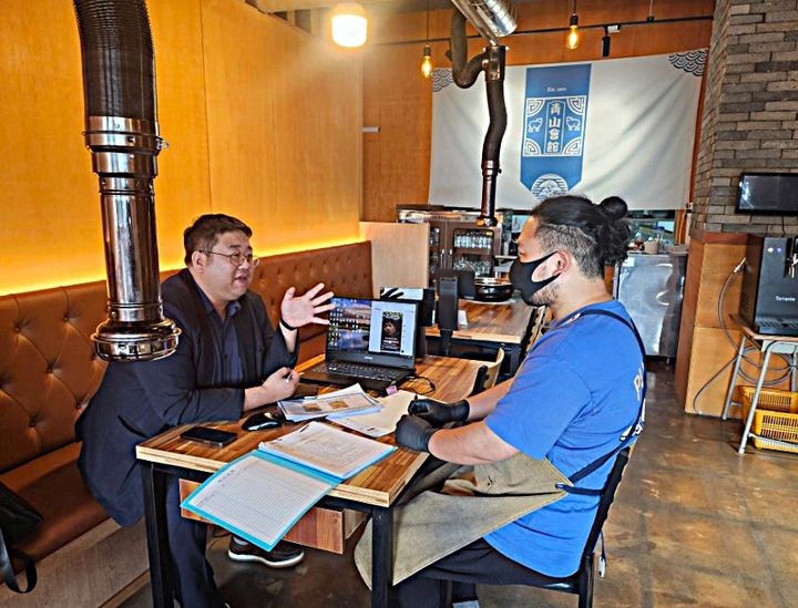 지난해 외식업소 맞춤형 컨설팅 모습. *재판매 및 DB 금지