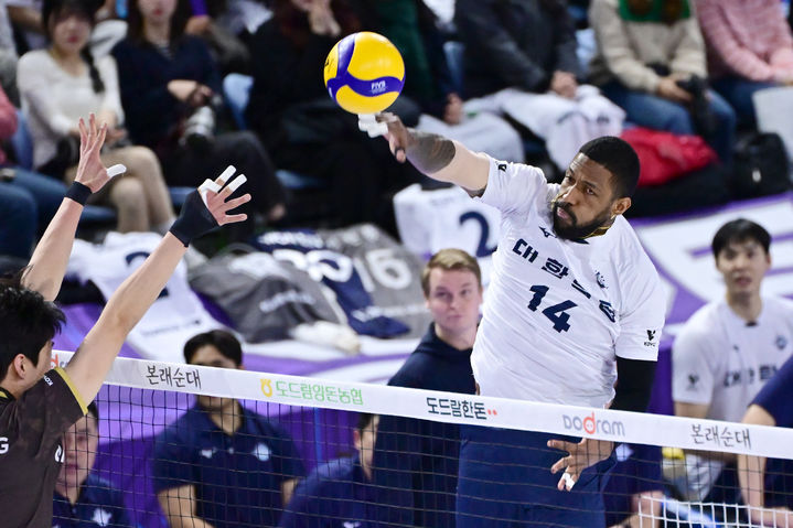 남자배구 대한항공 요스바니. 2025.02.21. (사진=한국배구연맹 제공) *재판매 및 DB 금지