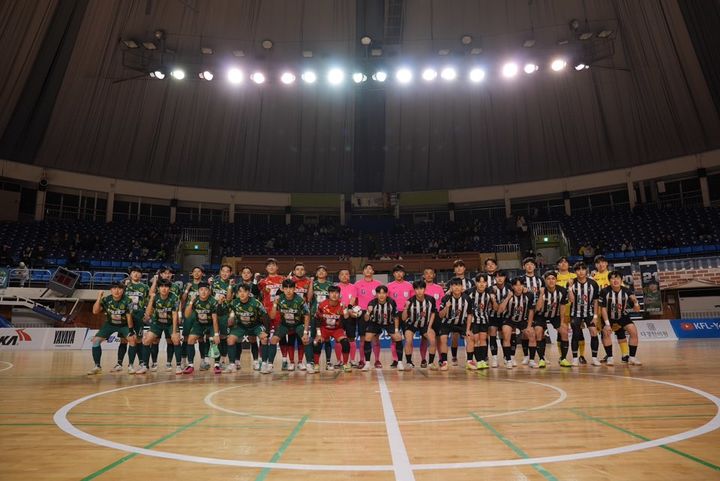 [전주=뉴시스] 최정규 기자 = 22일 전주실내체육관에서 전주매그풋살클럽과 노원HR의 FLEX 2024-25 FK LEAGUE1 12라운드 경기가 펼쳐졌다. 2025.02.22. *재판매 및 DB 금지