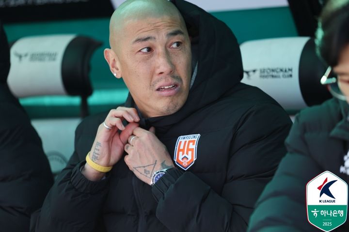 [서울=뉴시스] 프로축구 K리그2 화성FC의 차두리. (사진=한국프로축구연맹 제공) *재판매 및 DB 금지