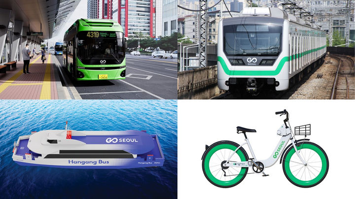 [서울=뉴시스] 교통수단 통합브랜드 적용 (예시). 2025.02.23. (자료=서울시 제공) *재판매 및 DB 금지