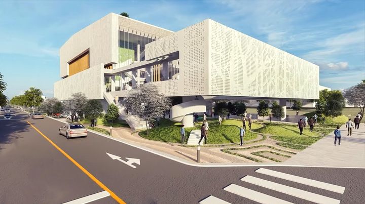 [대구=뉴시스] 대구 서구 헬스앤키즈드림센터 조감도. (사진=대구시 서구 제공) *재판매 및 DB 금지