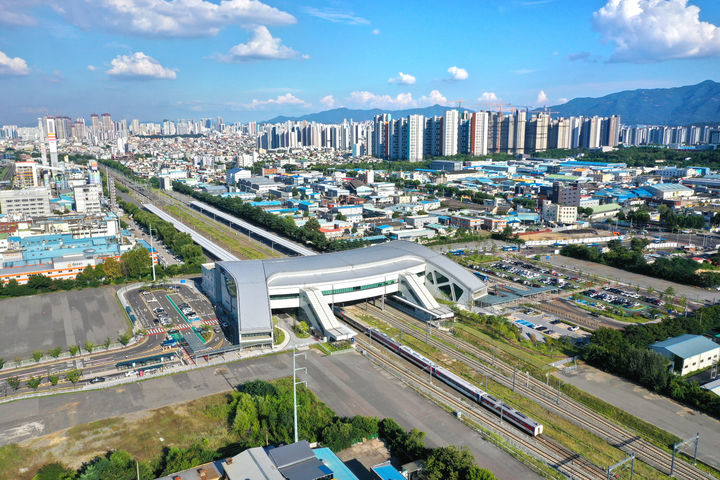 [대구=뉴시스] 서대구역 전경. (사진=대구시 서구 제공) *재판매 및 DB 금지