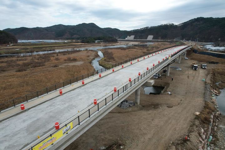 영동군 송호 자연해해위험지구 정비사업(사진=영동군 제공) *재판매 및 DB 금지