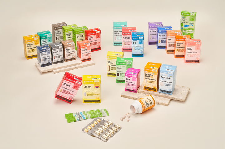 [서울=뉴시스] 대웅제약은 다이소에 건강기능식품 브랜드 '닥터베어'를 24일 출시했다. (사진=대웅제약 제공) 2025.02.24. photo@newsis.com *재판매 및 DB 금지