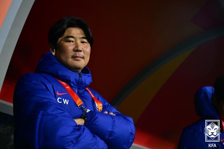 [서울=뉴시스]이창원 U-20 축구대표팀 감독. (사진=대한축구협회 제공)