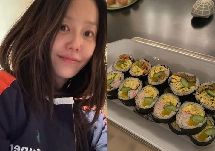 [서울=뉴시스] 배우 고현정이 요리 솜씨를 뽐냈다. (사진=인스타그램) *재판매 및 DB 금지