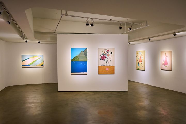 호리아트스페이스, 윤종석 박성수 '여행의 온도' 전경. *재판매 및 DB 금지