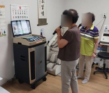 TJ미디어 ‘M2’가 설치된 광명시 스마트 경로당. (사진=TJ미디어 제공) *재판매 및 DB 금지