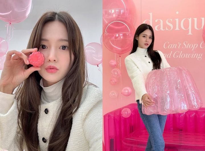 [서울=뉴시스] 배우 남보라(36)가 청순가련한 미모를 자랑했다. (사진=인스타그램) *재판매 및 DB 금지