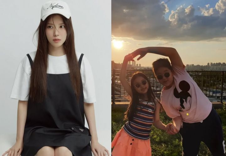 [서울=뉴시스] 배우 정시아가 자녀와의 근황을 공개했다. (사진=정시아 인스타그램 캡처) 2025.02.25. photo@newsis.com&nbsp; *재판매 및 DB 금지