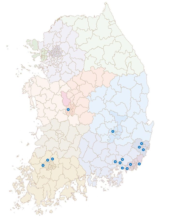 [서울=뉴시스] 지도는 선정사업 위치도. 2025.02.25. (사진=국토교통부 제공) photo@newsis.com *재판매 및 DB 금지