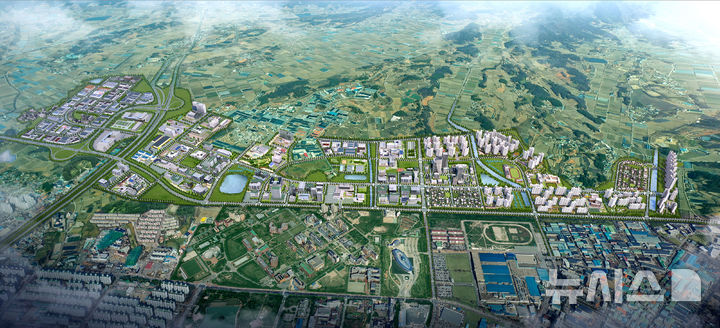 [광주=뉴시스] 광주연구개발특구 첨단3지구 조감도. (사진=장성군청 제공). photo@newsis.com *재판매 및 DB 금지