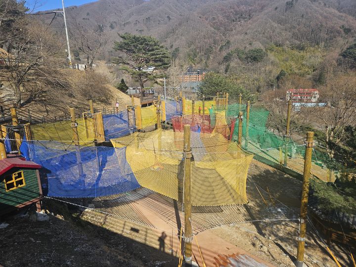 [산청=뉴시스] 산청군청 산청군 중산관광지 숲체험시설 *재판매 및 DB 금지 *재판매 및 DB 금지